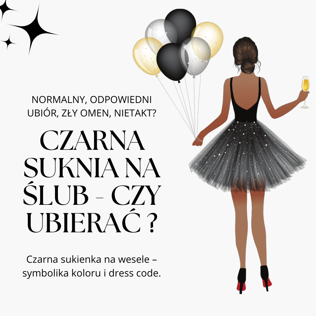 Read more about the article Czarna suknia na ślub – czy ubierać ?