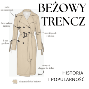 Read more about the article Beżowy trencz – historia i popularność